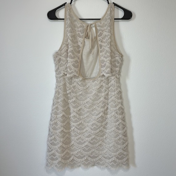 Cooperative Urban Outfitters Layered Fringe Mini Dress - M - Picture 4 of 9
